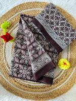 Lakhani ajarakh cotton surat ka saree